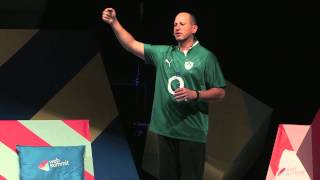 Web Summit 2014, Day 1. Enterprise Stage. Steven Guggenheimer, VP of Microsoft's DPE group.