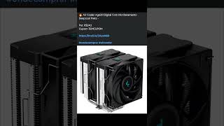 🔥 Air Cooler Ag620 Digital Com Monitoramento Deepcool Preto - #aircooler