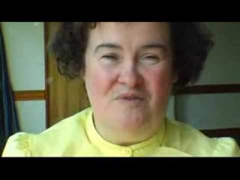 Susan Boyle after the finals