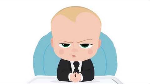 Boss Baby Title Sequence // Motion Graphics