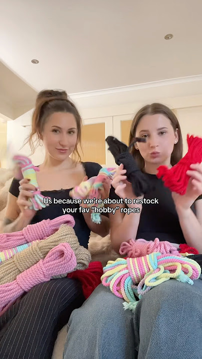 We’re just girls, we just wanna be tied up and called beautiful #shortvideo #rope #restock #spicy