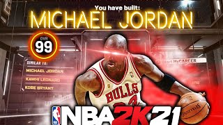 NBA 2K21 MICHAEL JORDAN BUILD - THE BEST ALL AROUND BUILD IN NBA2K21