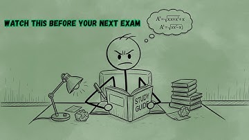 Seriously, please watch this before your next exam