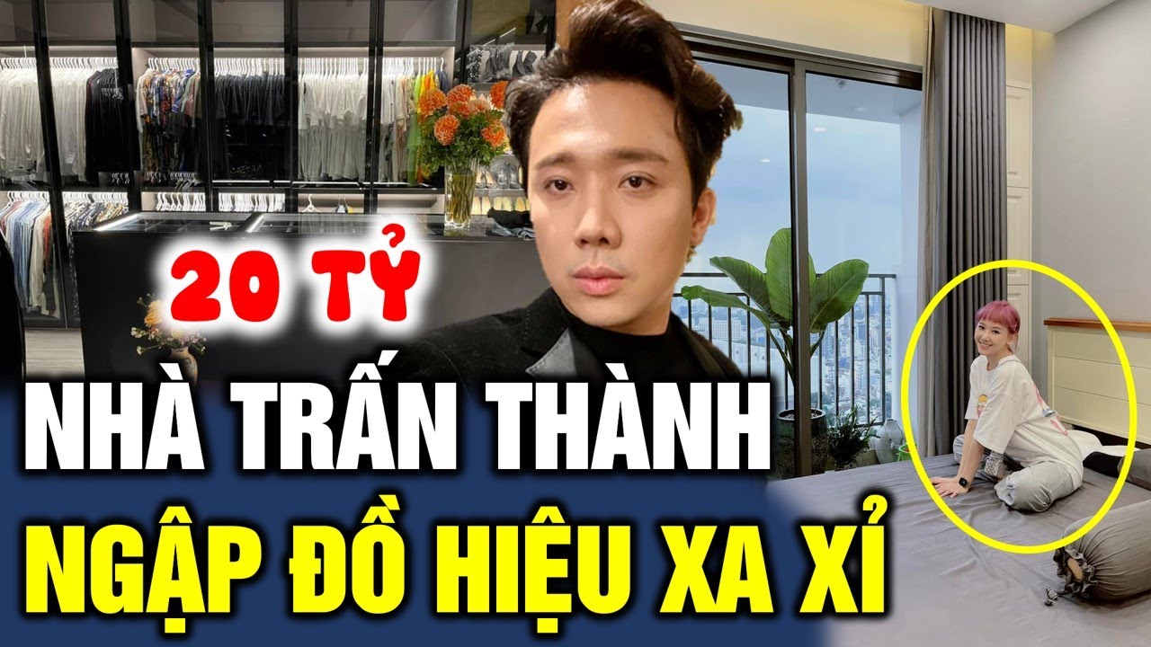 Thăm nhà Trấn Thành - Hari Won: Căn Hộ 20 tỷ view trọn thành phố - TIN GIẢI TRÍ