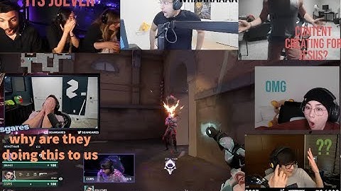 NA Streamers reacting to PRX CGRS owning NA