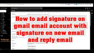 How to add a signature...