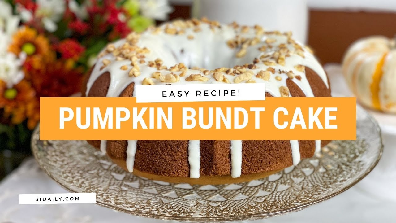 Pumpkin Bundt Cake: Easy Fall Cake