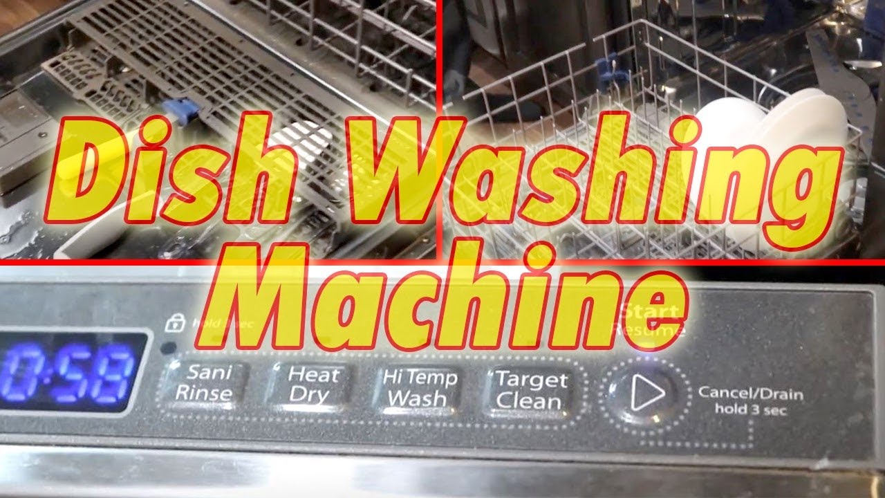 Dish Washing Machine in Kitchen in USA How People Wash Dishes in USA