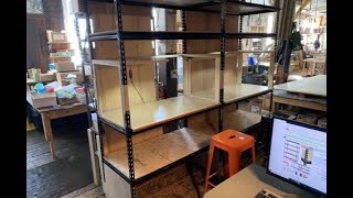 Workbench Storage Rack System Conversion Build by hffcom 9,670 views 4 years ago 26 minutes