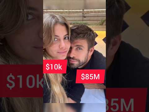 Net Worth Comparison Footballers Wife And Girlfriend Messi Pique Halland
