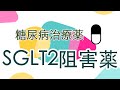 【3分医学】SGLT2阻害薬/糖尿病・内分泌