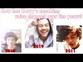 How has Harry's speaking voice changed over the years