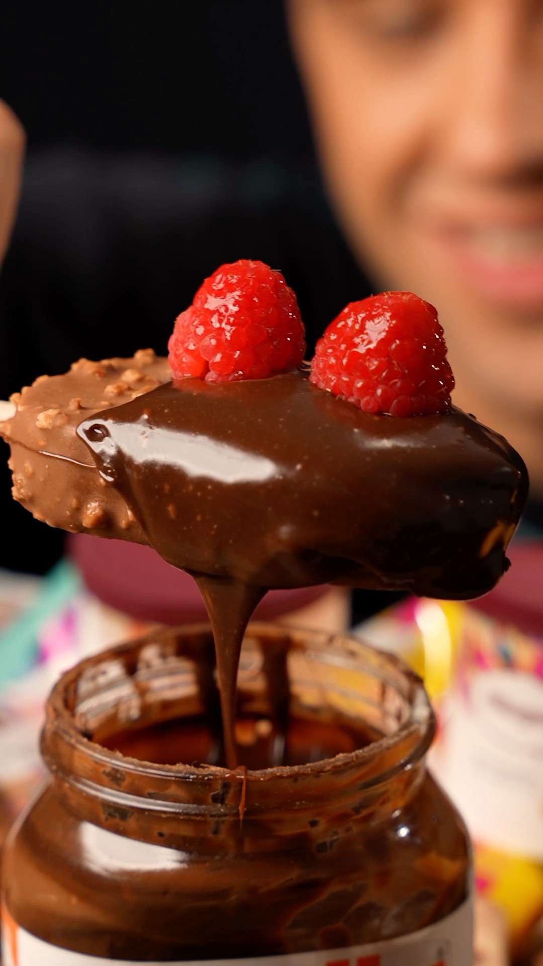 Nutella Chocolate Ice Cream !!