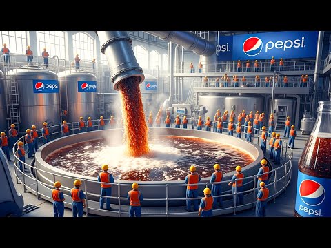 كيف يتم إنتاج البيبسي داخل المصنع Pepsi Factory