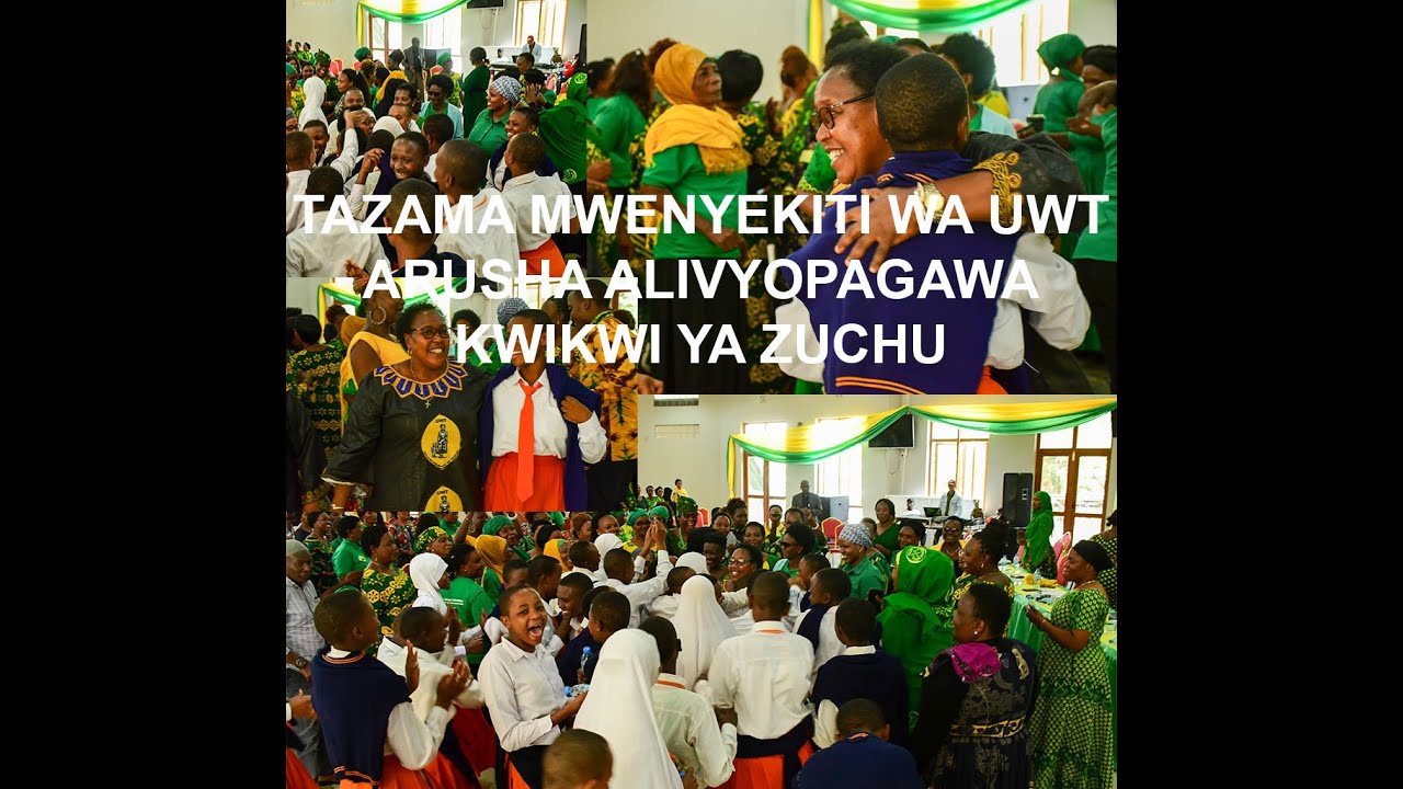 TAZAMA MWENYEKITI UWT ARUSHA ALIVYOPAGAWA NA KWIKWI YA ZUCHU YouTube