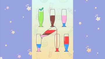 水排序谜题 Water sorting puzzle 5-7  Games Mobile All Levels Android,iOS Gameplay