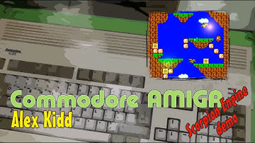 Commodore Amiga -=Alex Kidd=- Scorpion Engine demo