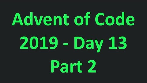 Advent of Code - 2019 - Day 13 - Part 2