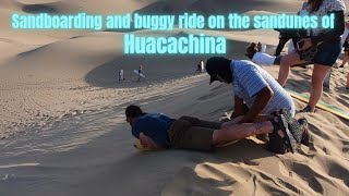 Sandboarding and buggy ride | Vlog from Huacachina, Peru 🇵🇪