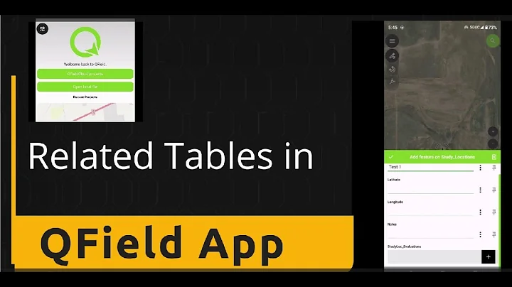 QField with QFIELD Cloud: How to use Related tables | #qgis