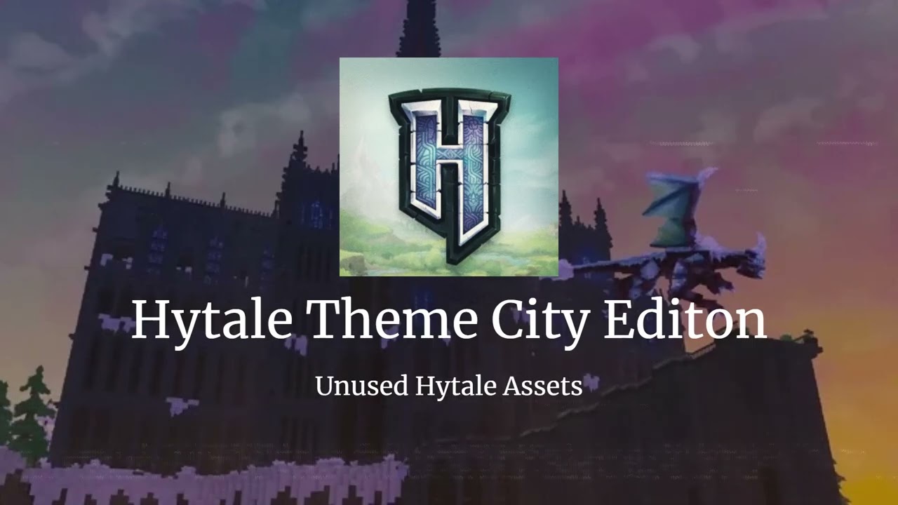 Hytale Theme City Edition (Unused Hytale Asset)