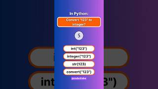 Python Quiz #4 #shorts #pythonquiz #python #pythonforbeginners #pythonprogramming