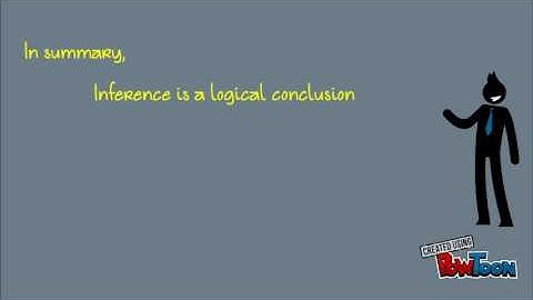 Making Inferences and drawing conclusions