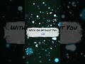 With Or Without You - U2 #Short #Shorts