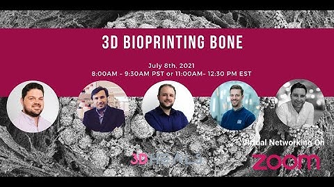 #3DHEALS #Webinar: #3D #Bioprinting #Bone