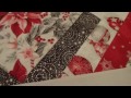 Making Christmas Table Runners.. Making Christmas Table Runners..