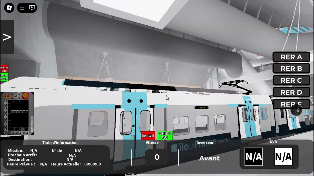 Project RER E II Nanterre-La-Folie à Magenta II