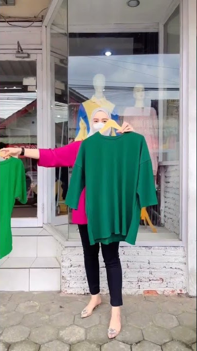 model kaos oversize terbaru 2022 | Rekomendasi kaos Jena jenis shirt