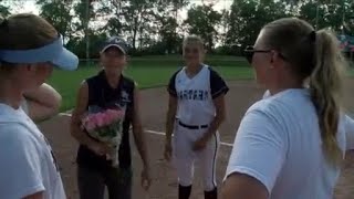 D'Anne Kroemer leaving Pleasant Valley High School after a tremendous career