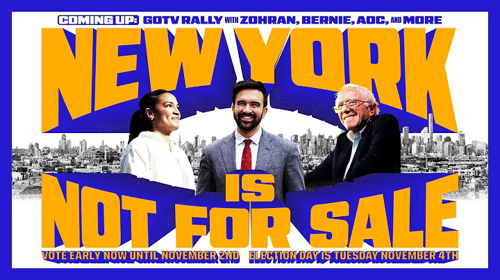NYC Rally with Zohran Mamdani and AOC