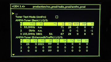 Audi A7 (4G) hidden green engineering menu and developer mode