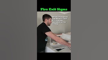 Fire Exit Sign Installation Insights!