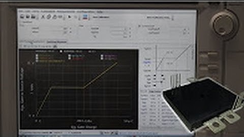 Automotive IGBT module: Gate charge (Qg) measurement with B1506A