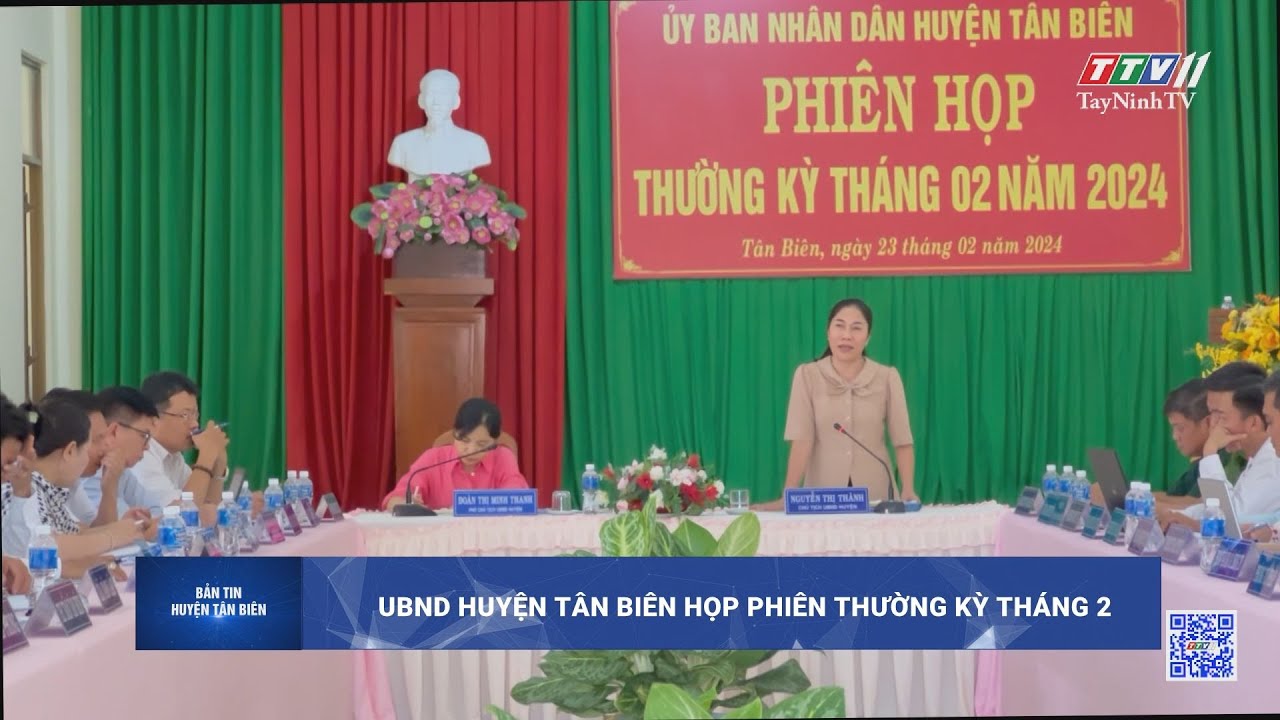 Bản tin Tân Biên 29-02-2024 | Tin tức hôm nay | TayNinhTVDVC - YouTube