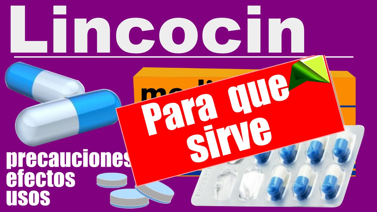 LINCOCIN Trata Infecciones Para Que Sirve Efectos YouTube