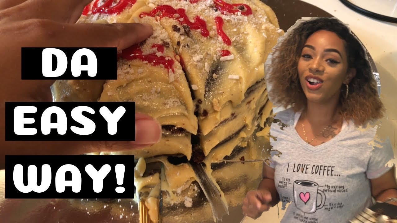 HAWAIIAN CHANTILLY CAKE RECIPE! MY BIRTHDAY CAKE!!! YouTube