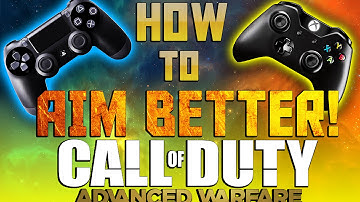 CoD Advance Warfare: How To Aim Better - Improve Your Aim - (Call of Duty Multiplayer Gameplay)