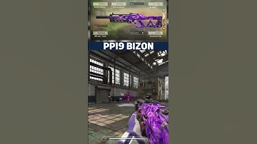 The BEST PP19 BIZON Gunsmith in CoD Mobile! 💯🔥 #shorts #codm #codmobile