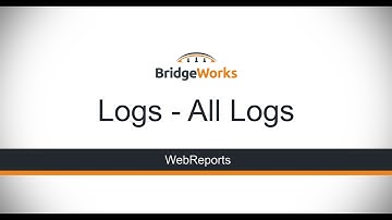 WebReports - All Logs