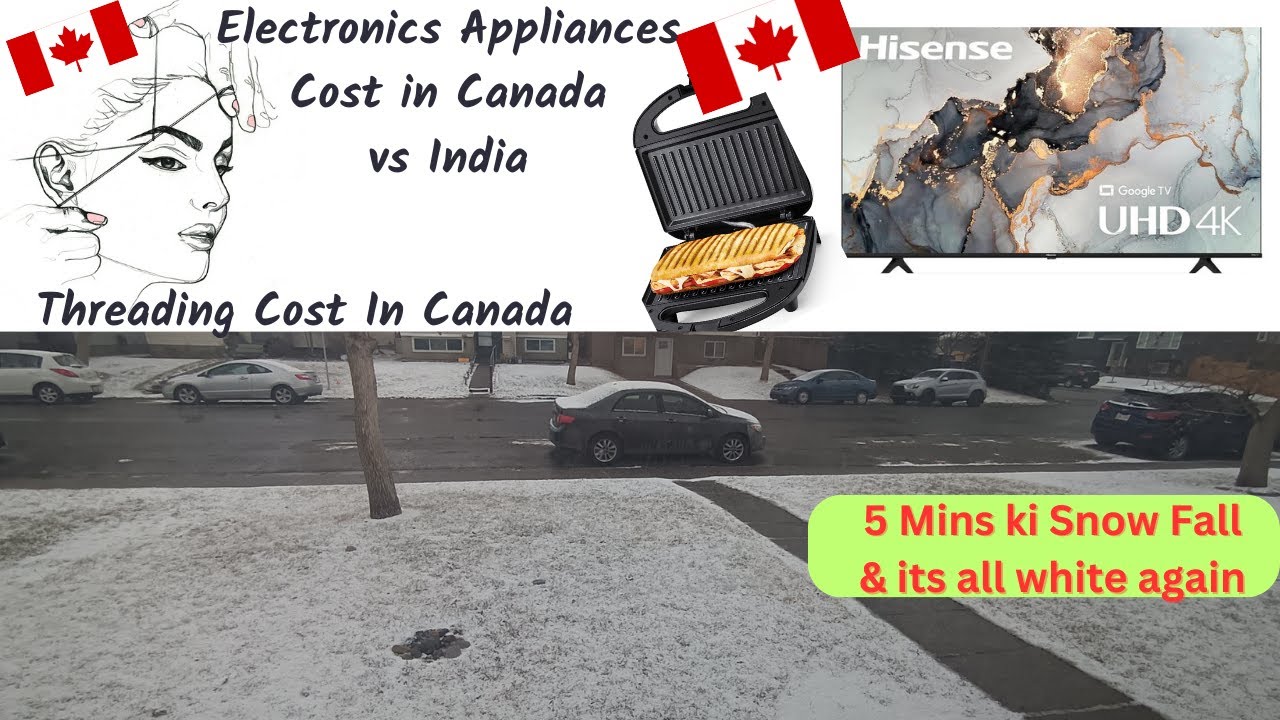 Threading Cost in Canada Calgary Electronics Appliances Cost in