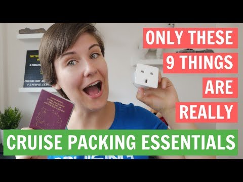 Cruise Packing Tips: