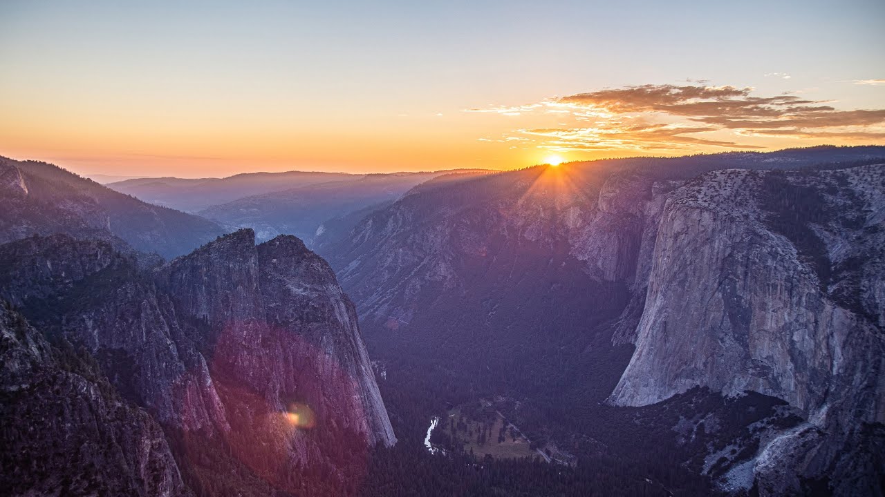 Yosemite Taft Point - Gorgeous Sunset Hike | 4K