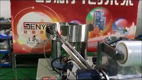 packing machine for screw with counting system vffs hardware weighing packaging machinery