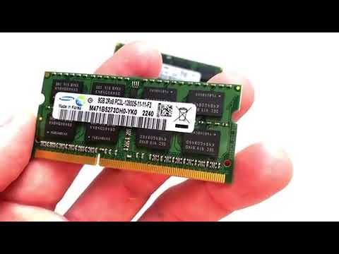 Оперативна пам'ять для ноутбука 8GB SO-DIMM DDR3L, відео 1