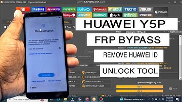 HUAWEI Y5P FRP BYPASS UNLOCK TOOL( DRA- LX9) REMOVE HUAWEI ID✅