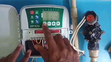 HOW TO PROGRAM RAIN BIRD ESP-RZXE irrigation Controller